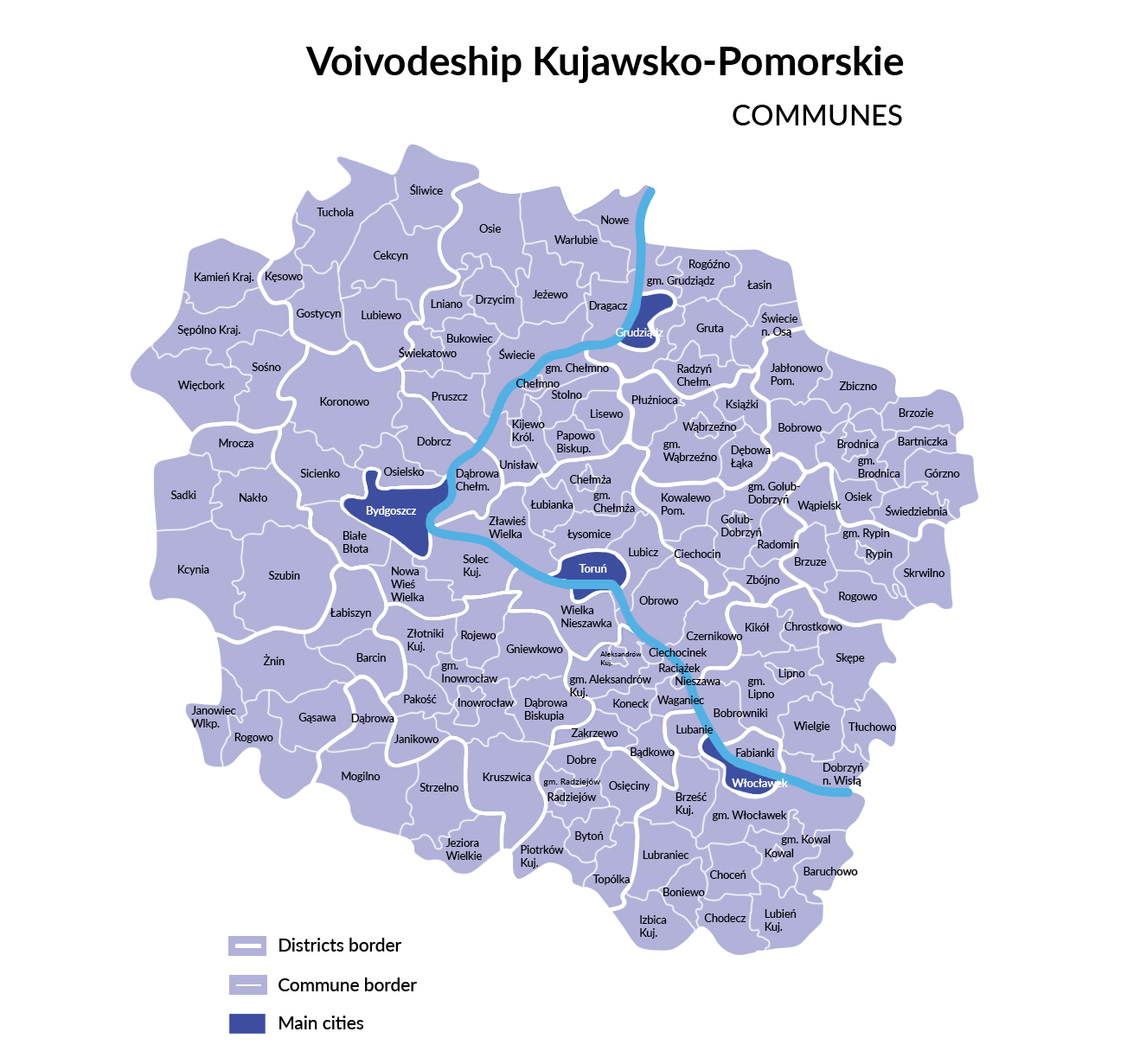 Podział województwa na gminy